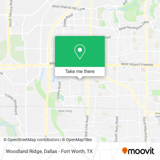 Woodland Ridge map