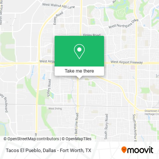 Mapa de Tacos El Pueblo