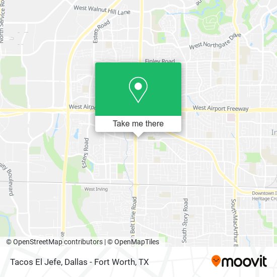 Tacos El Jefe map
