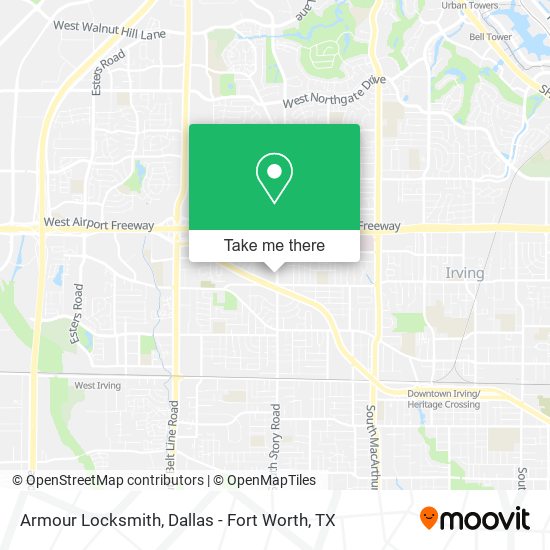 Armour Locksmith map