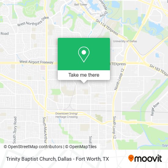 Mapa de Trinity Baptist Church