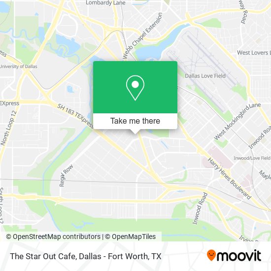 The Star Out Cafe map