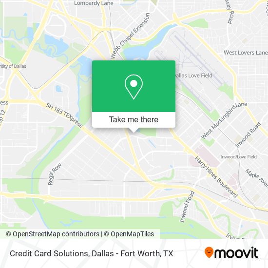 Credit Card Solutions map