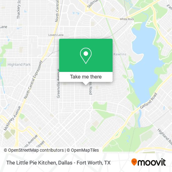 The Little Pie Kitchen map