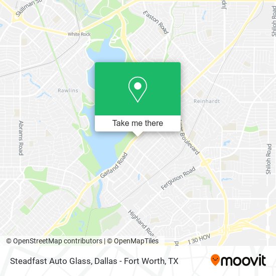 Steadfast Auto Glass map