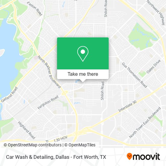 Car Wash & Detailing map