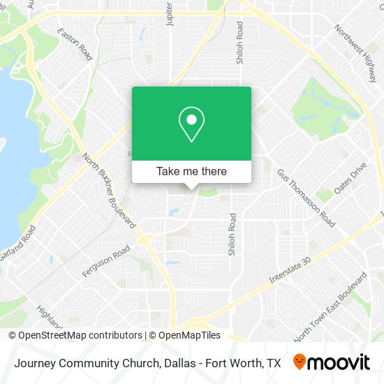 Journey Community Church map