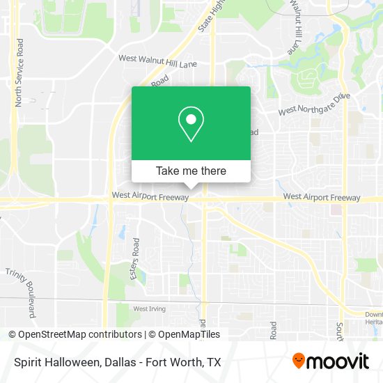 Spirit Halloween map