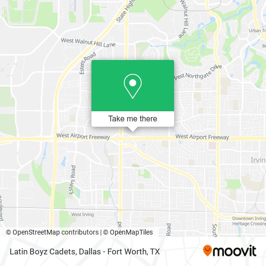 Latin Boyz Cadets map