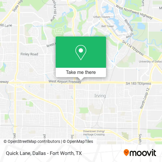 Mapa de Quick Lane