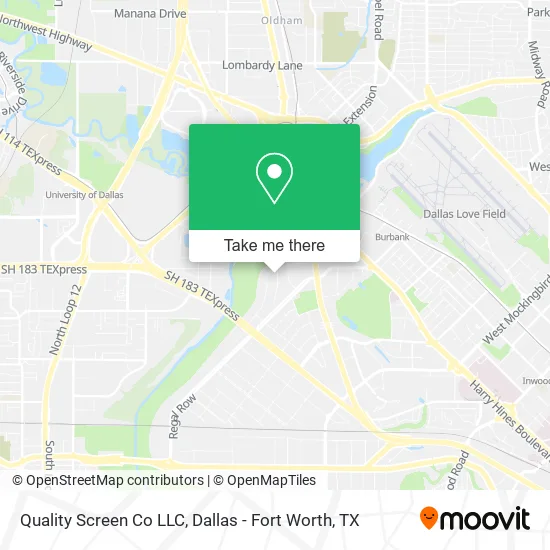 Quality Screen Co LLC map