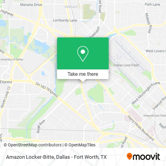 Mapa de Amazon Locker-Bitte