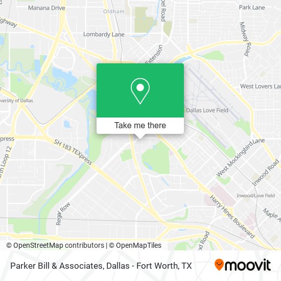 Parker Bill & Associates map