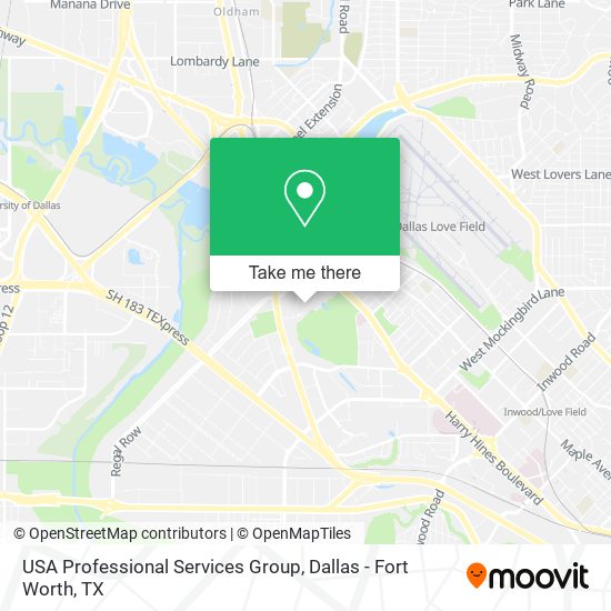 Mapa de USA Professional Services Group