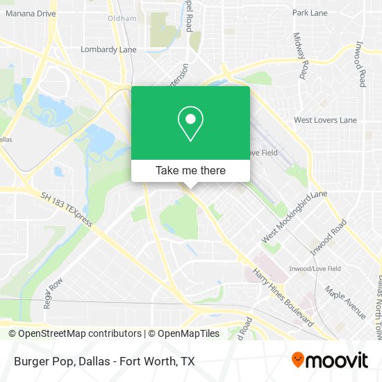 Mapa de Burger Pop