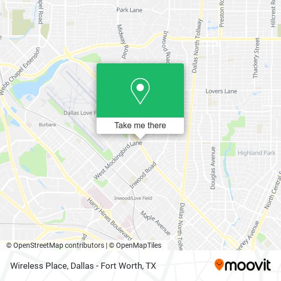 Wireless Place map