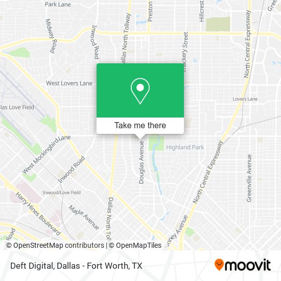 Deft Digital map