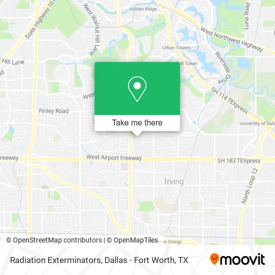 Radiation Exterminators map