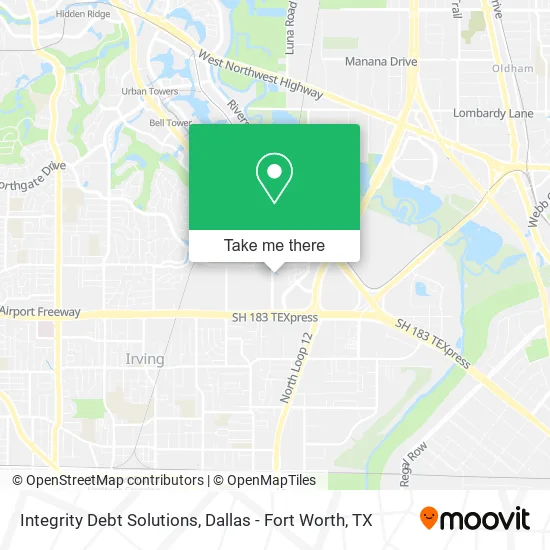 Integrity Debt Solutions map