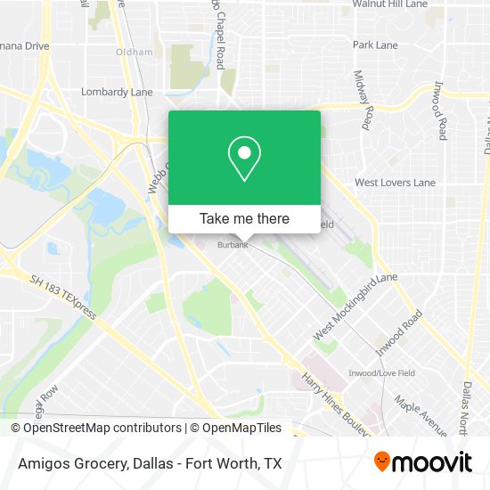 Mapa de Amigos Grocery