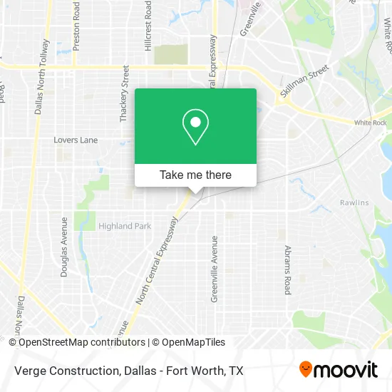 Verge Construction map