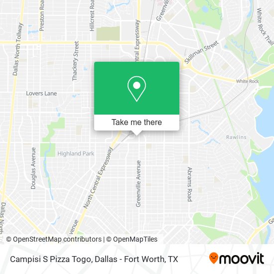 Mapa de Campisi S Pizza Togo