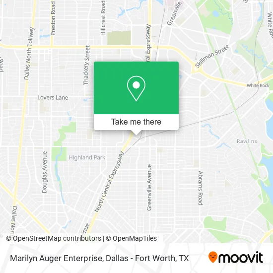 Marilyn Auger Enterprise map