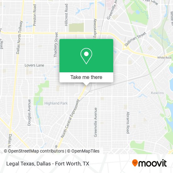 Legal Texas map