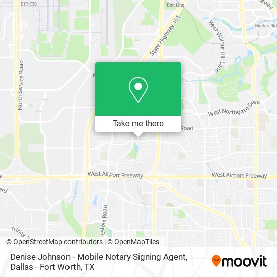 Denise Johnson - Mobile Notary Signing Agent map
