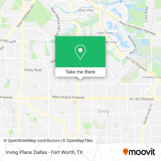 Irving Place map