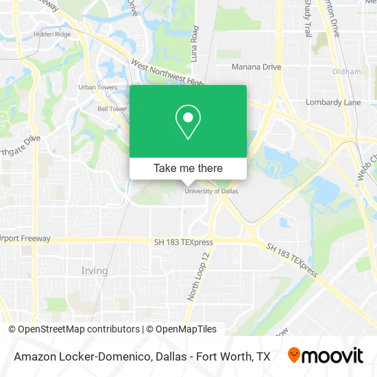 Amazon Locker-Domenico map