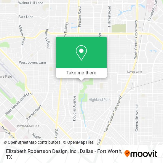 Mapa de Elizabeth Robertson Design, Inc.