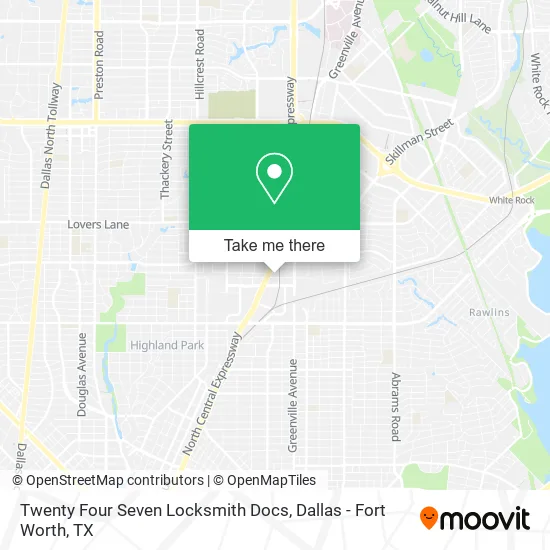 Twenty Four Seven Locksmith Docs map
