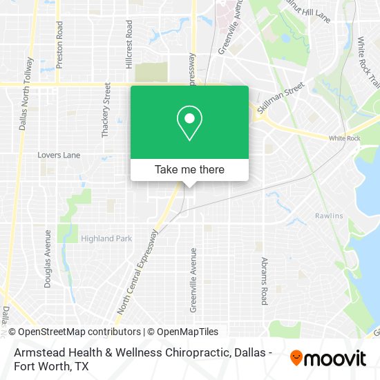 Armstead Health & Wellness Chiropractic map