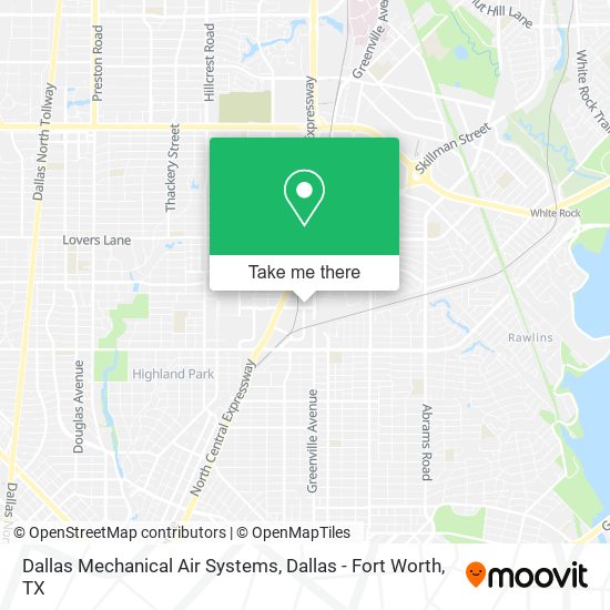 Mapa de Dallas Mechanical Air Systems