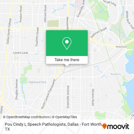 Pou Cindy L Speech Pathologists map