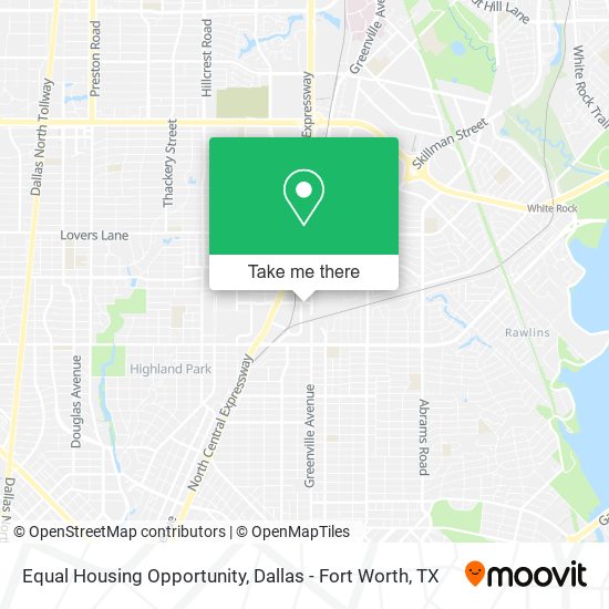 Mapa de Equal Housing Opportunity