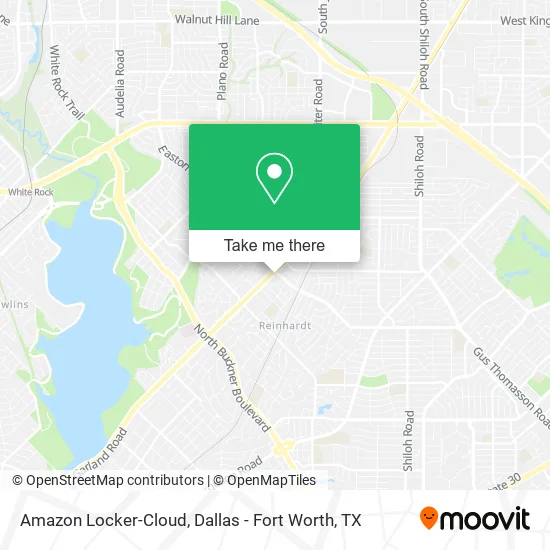 Amazon Locker-Cloud map