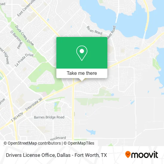 Mapa de Drivers License Office