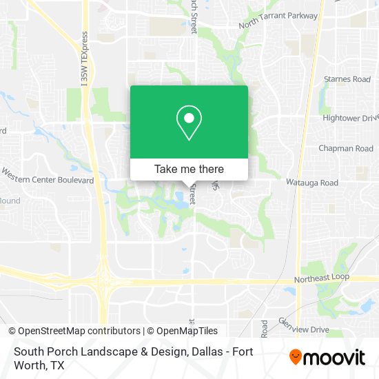 South Porch Landscape & Design map