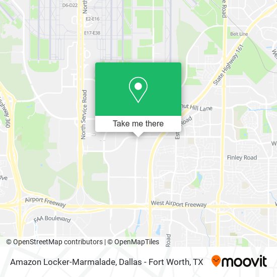 Amazon Locker-Marmalade map