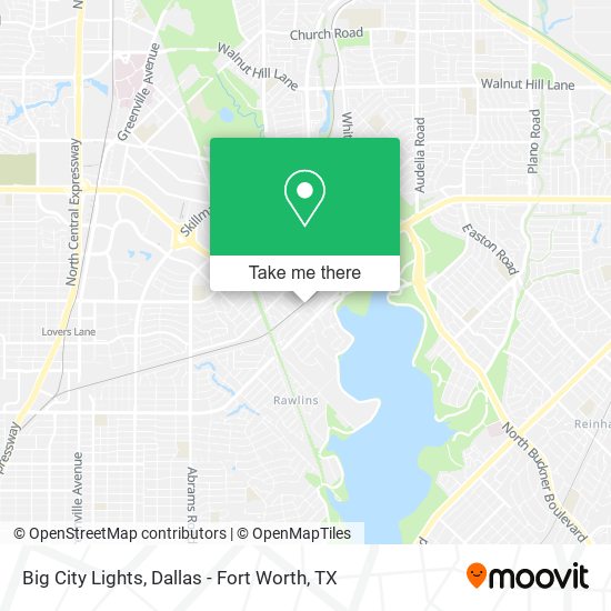 Big City Lights map