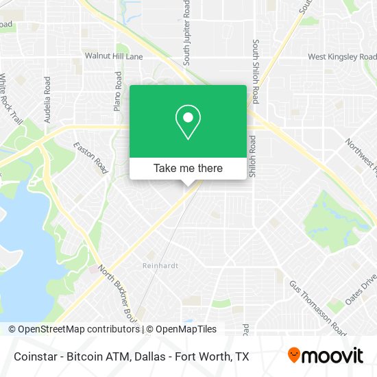 Coinstar - Bitcoin ATM map