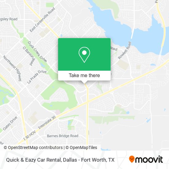 Quick & Eazy Car Rental map