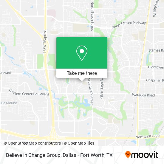 Mapa de Believe in Change Group