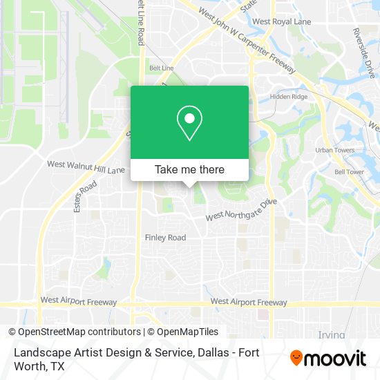Mapa de Landscape Artist Design & Service