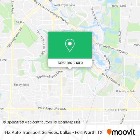 HZ Auto Transport Services map