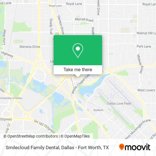 Smilecloud Family Dental map