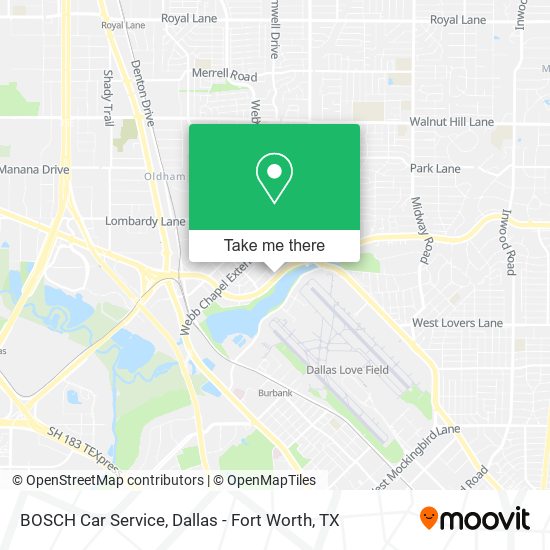 BOSCH Car Service map