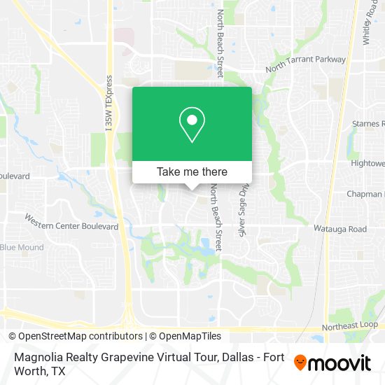 Magnolia Realty Grapevine Virtual Tour map